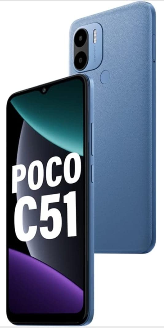 Poco C51 (Royal Blue, 64 GB) (4 GB RAM) - royal blue, 4GB-64GB