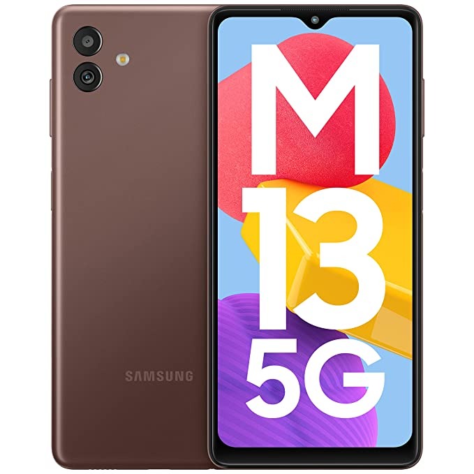 SAMSUNG GALAXY M13 5G (?Stardust Brown, 128 GB)  (6 GB RAM) - BROWN, 6GB-128GB