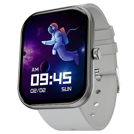Fire-Boltt Dazzle 1.83" Smartwatch Full Touch Largest Borderless Display & 60 Sports Mode - SILVER, 1.83