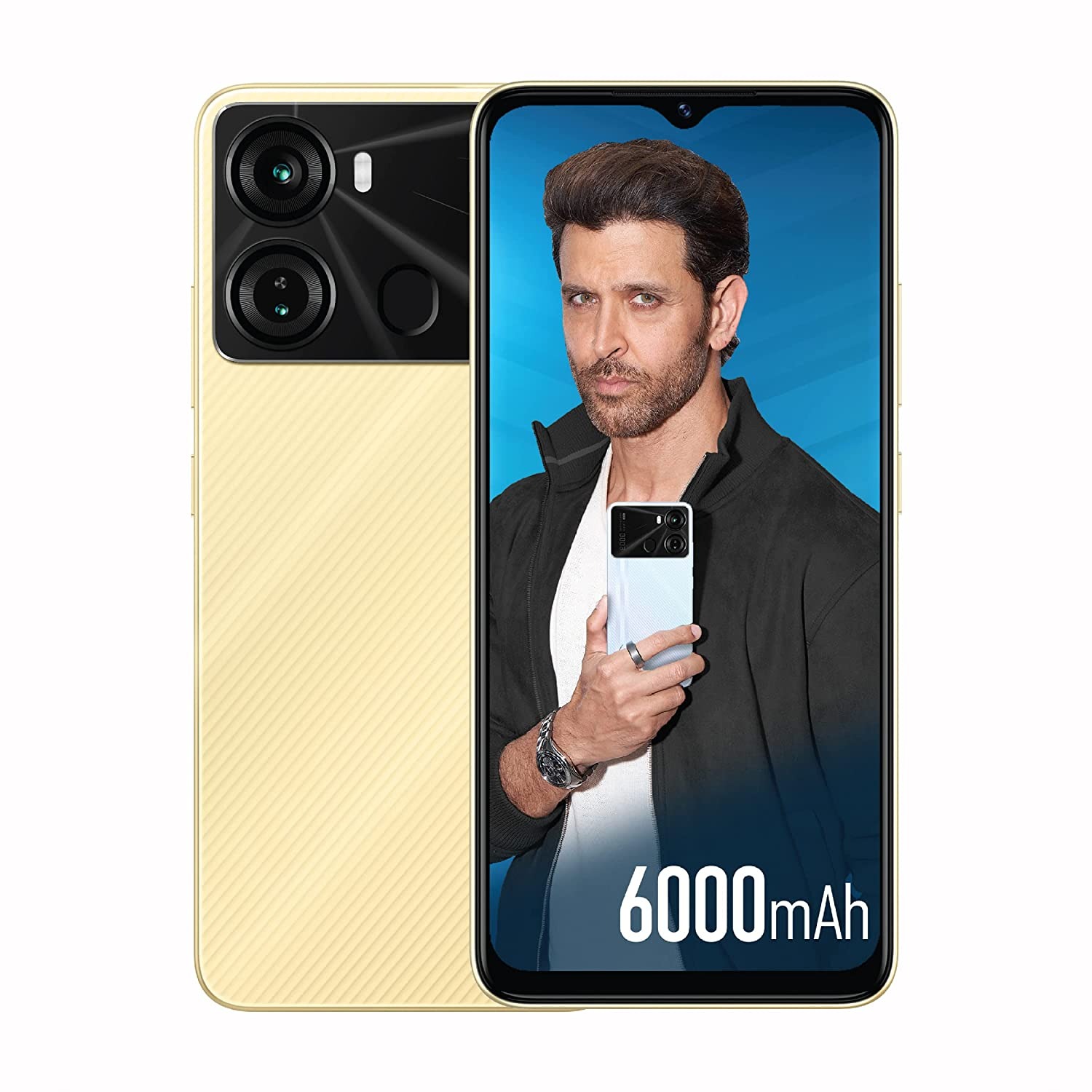 itel P40 (Luxurious Gold, 64 GB)  (2 GB RAM) - luxurious gold, 2GB-64GB