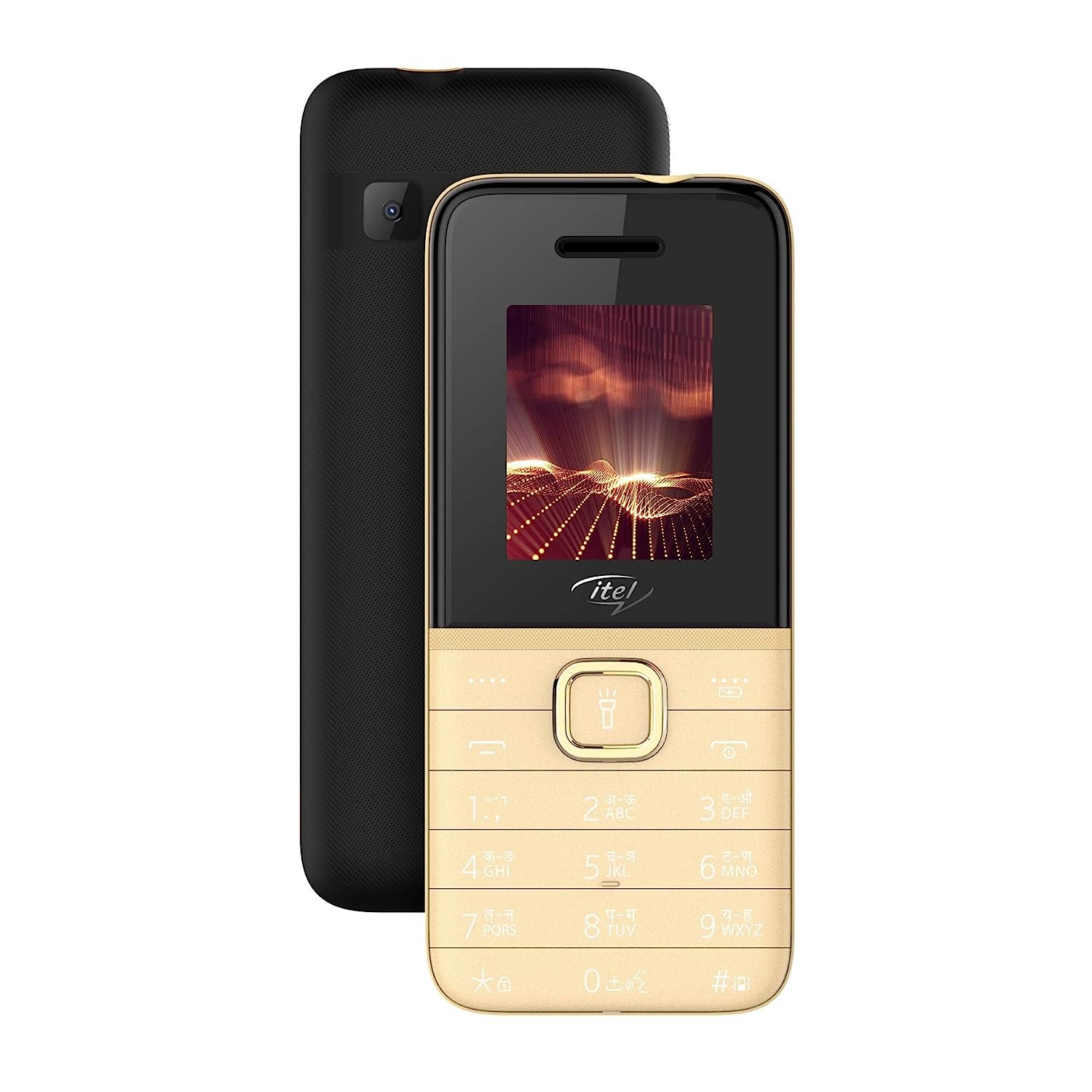 Itel Power 110 Keypad mobile (Champagne Gold)