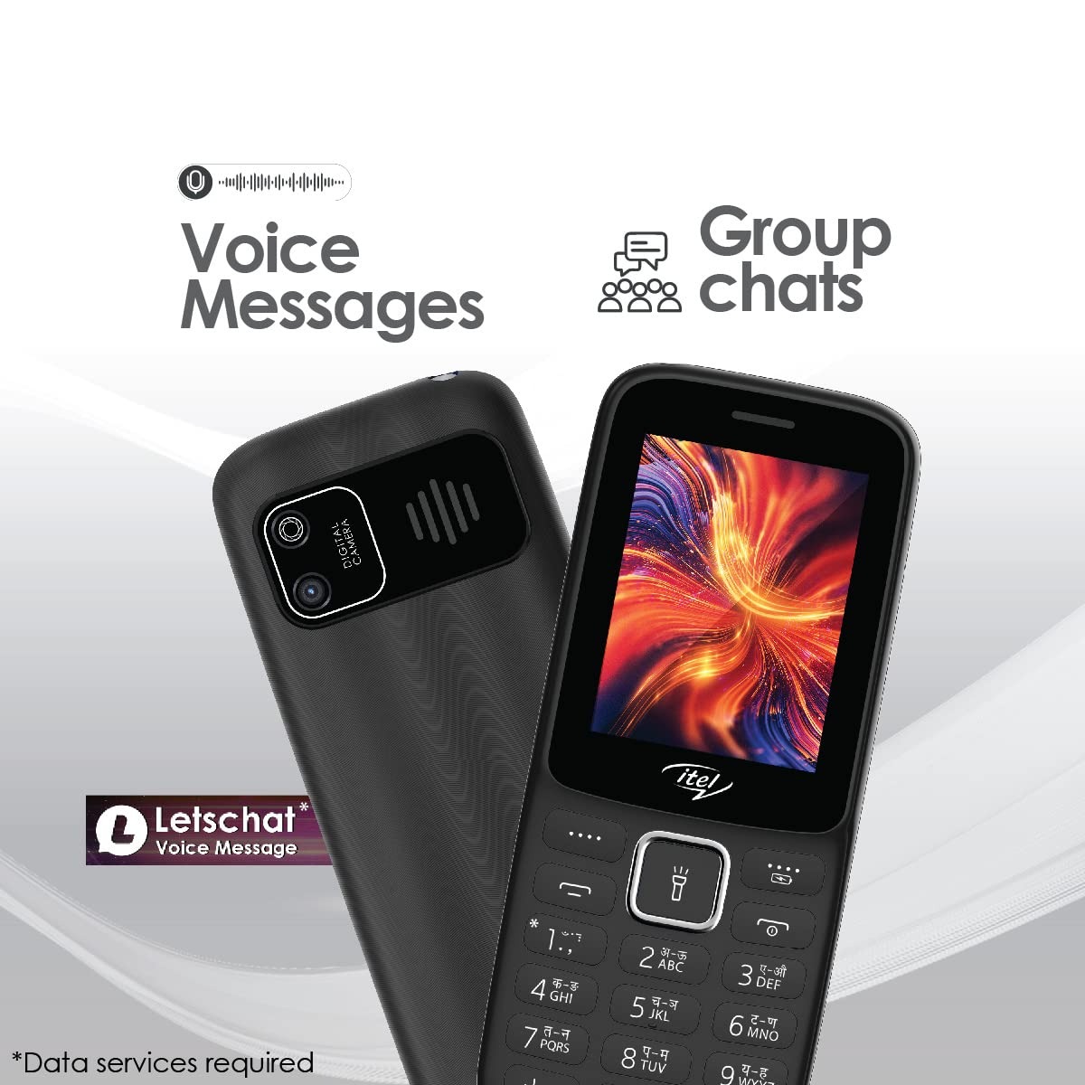  Itel it5029 Keypad mobile phone - black