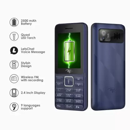 itel Power 440  (Deep Blue) - Deep Blue