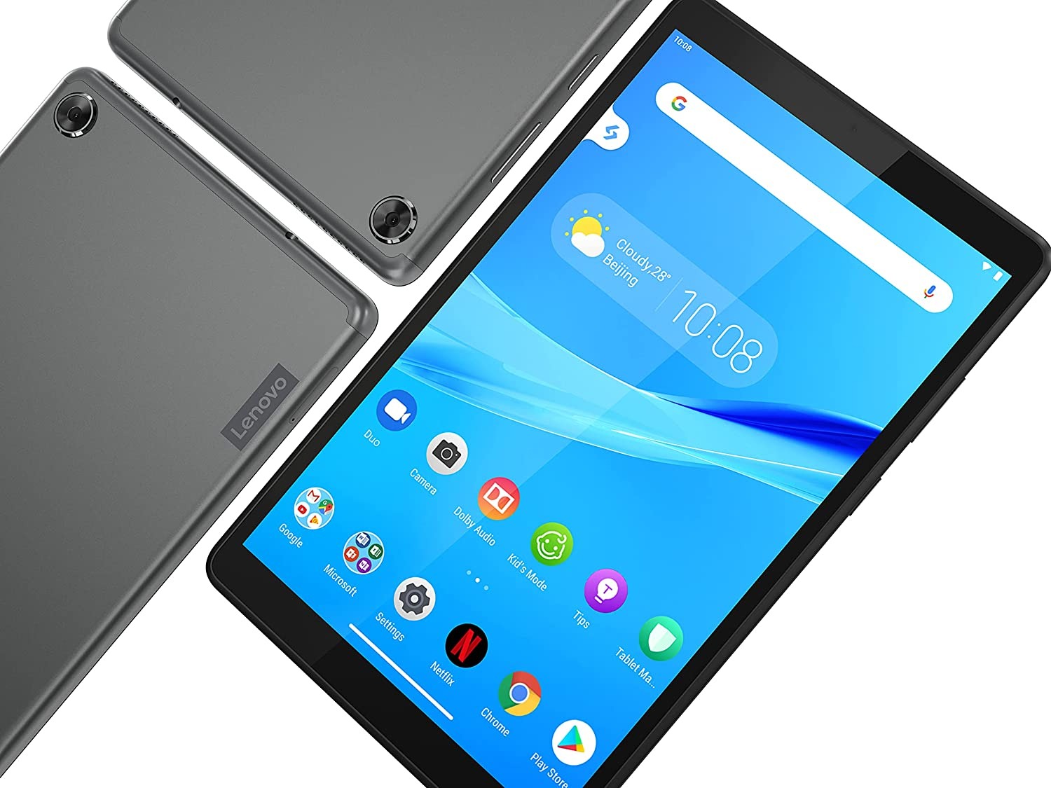 Lenovo Tab M8 (2nd Gen) FHD 3 GB RAM 32 GB ROM 8 inch with Wi-Fi+4G Tablet (Platinum Grey) - Platinum Grey, 3GB-32GB