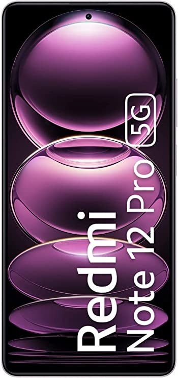 REDMI Note 12 Pro 5G (Stardust Purple, 128 GB)  (6 GB RAM) - stardust purple, 6GB-128GB