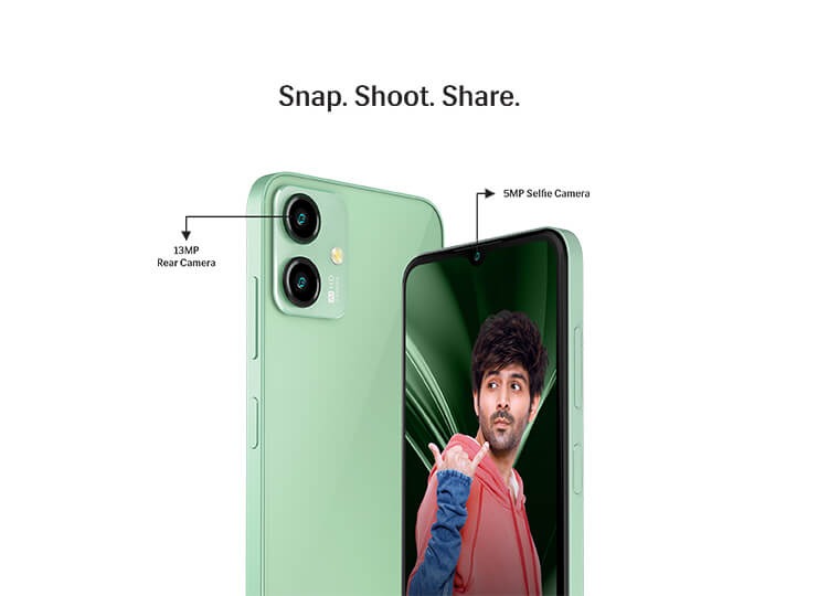 LAVA Yuva 2 (Green, 64 GB)  (3 GB RAM) - Green, 3GB-64GB