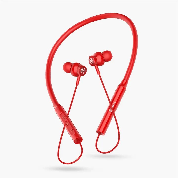 MOBILLA MBUDDY 108PRO - Wireless Neckband (Red)