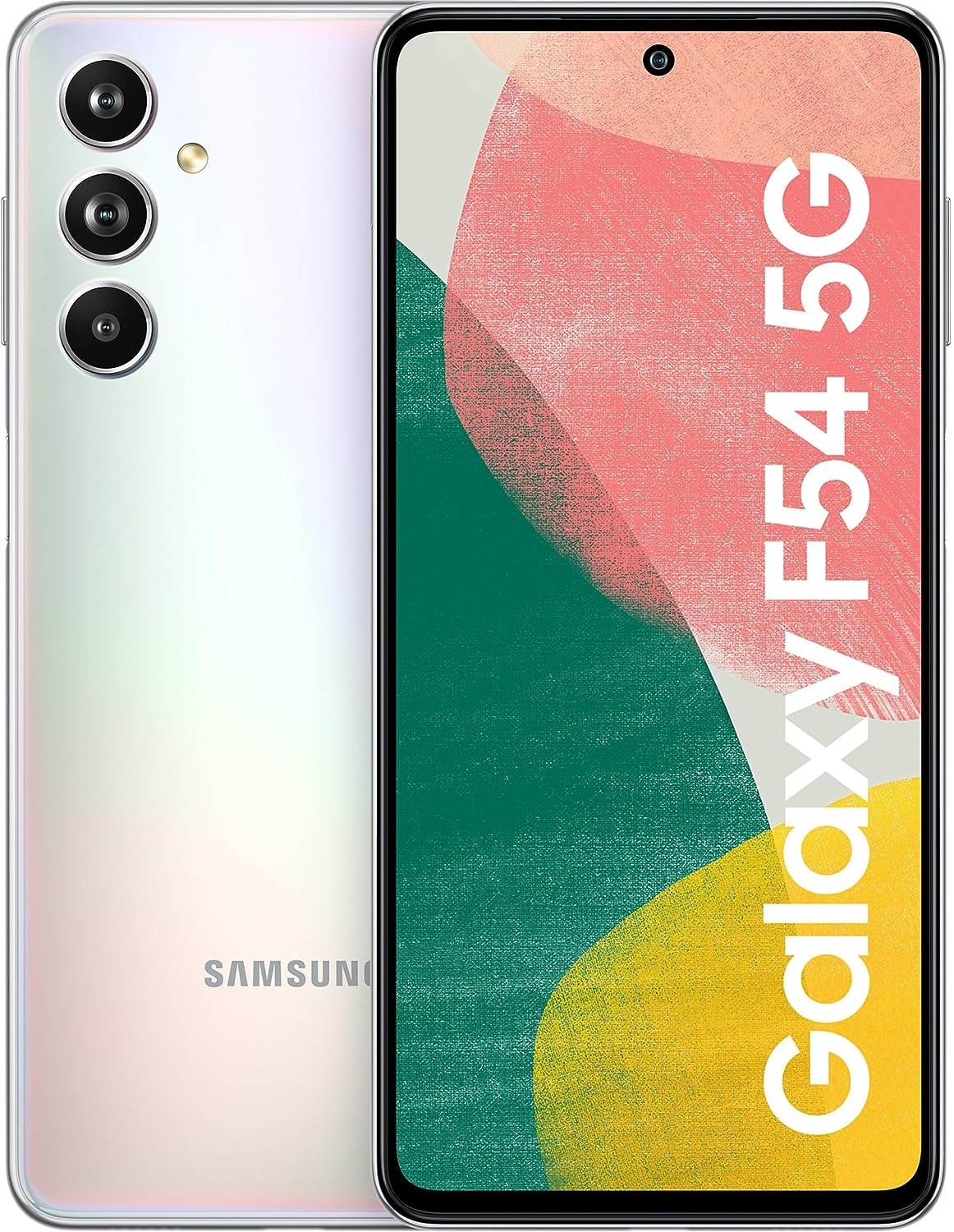 SAMSUNG Galaxy F54 5G (Stardust Silver, 256 GB)  (8 GB RAM) - stardust silver, 8GB-256GB