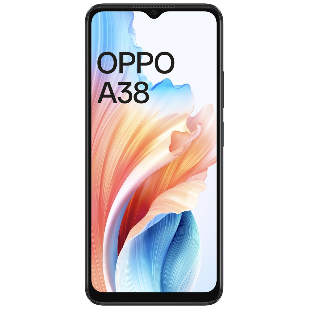 OPPO A38 (Glowing Black, 128 GB)  (4 GB RAM) - Glowing Black, 4GB-128GB