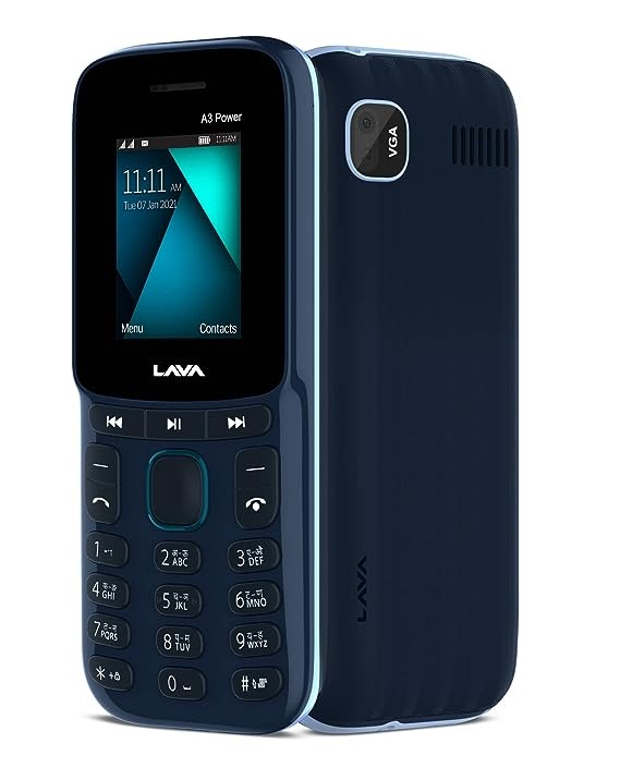 LAVA A3 Power  (Blue) - Blue