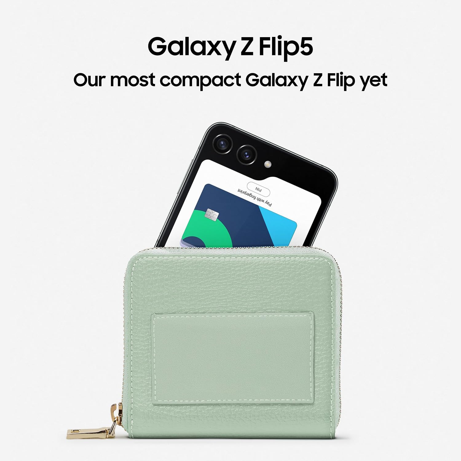 Samsung Galaxy Z Flip5 5G (Graphite, 8GB RAM, 256GB Storage) - graphite, 8GB-256GB