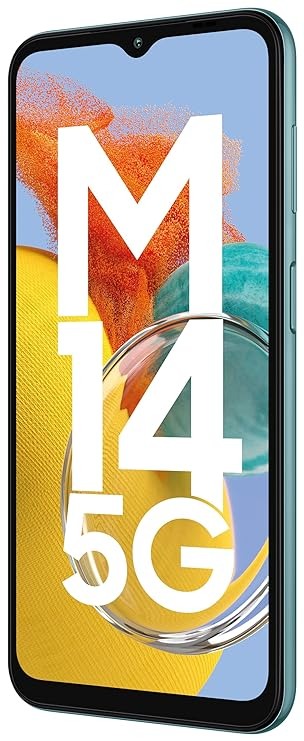 Samsung Galaxy M14 5G (Smoky Teal, 6GB, 128GB Storage) - 6GB-128GB