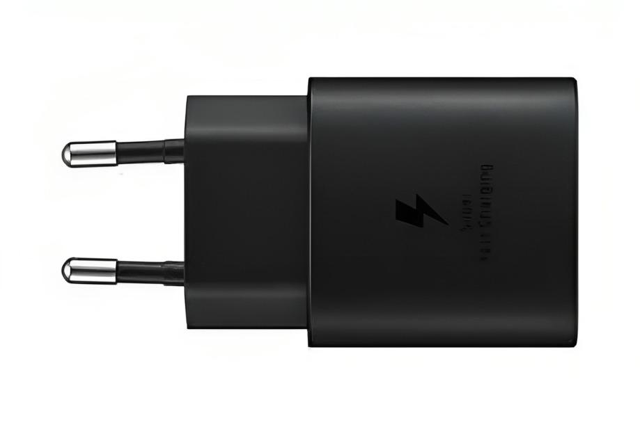 SAMSUNG Original 25W, Type C Power Adaptor compatible for all Samsung Devices (Super Fast Charge 3.0)  (Black) - Black