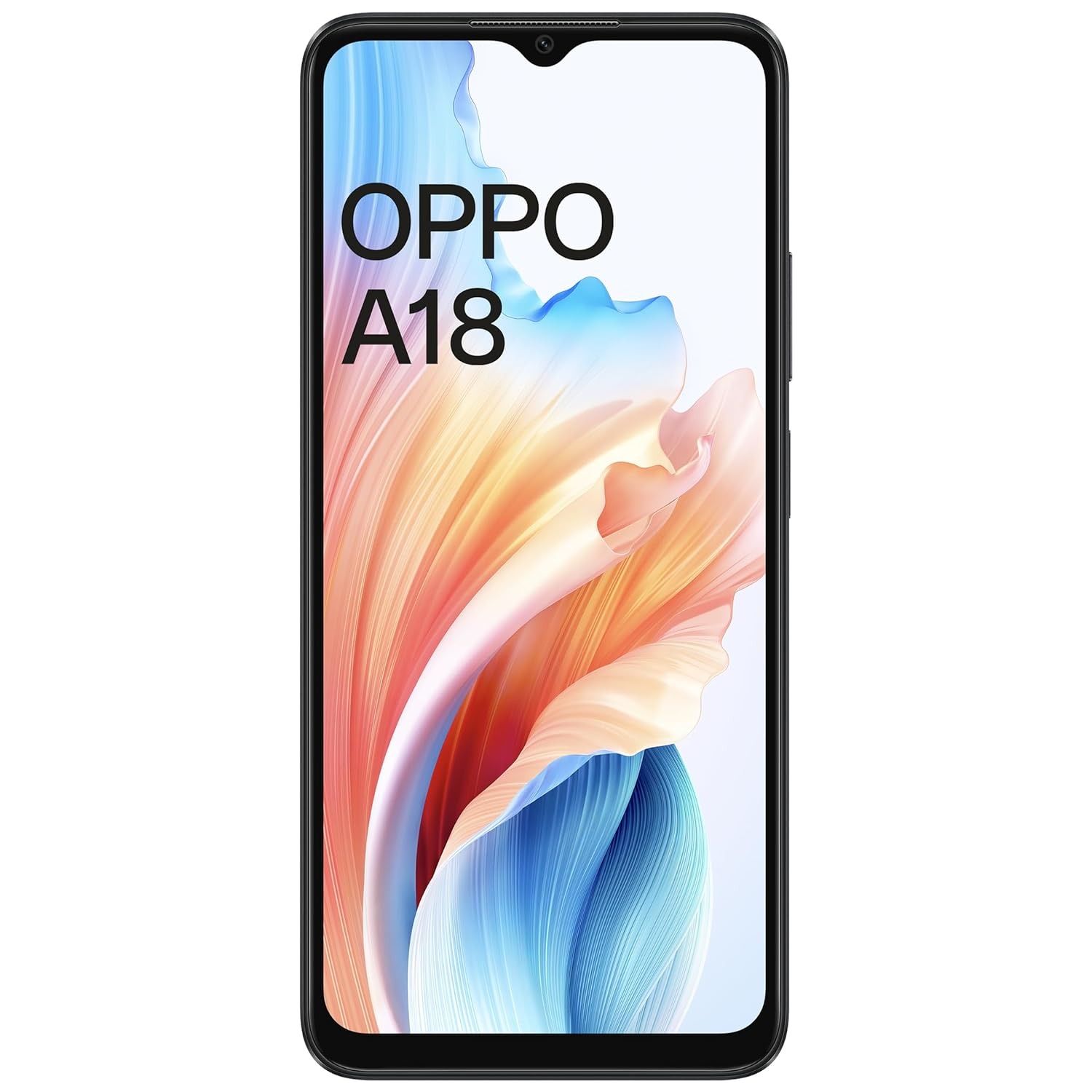 OPPO A18 (Glowing Black, 64 GB)  (4 GB RAM) - Glowing Black, 4GB-64GB