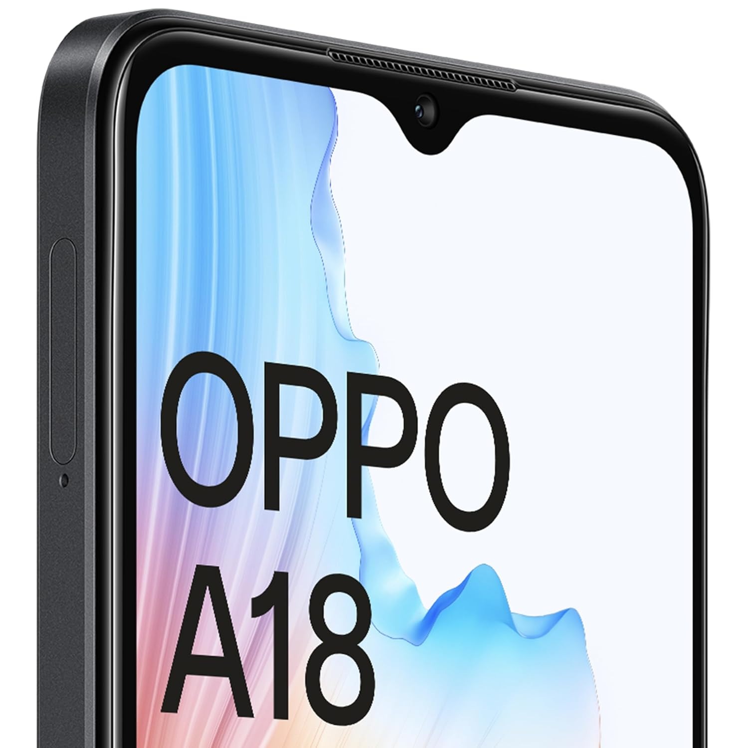 OPPO A18 (Glowing Black, 64 GB)  (4 GB RAM) - Glowing Black, 4GB-64GB