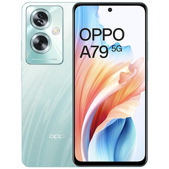 OPPO A79 5G (Glowing Green, 128 GB)  (8 GB RAM) - Glowing Green, 8GB-128GB