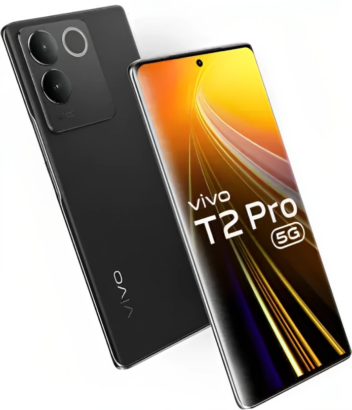 vivo T2 Pro 5G (Dune Gold, 128 GB)  (8 GB RAM) - Black, 8GB-128GB