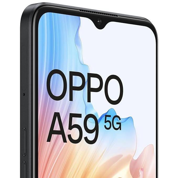 OPPO A59 5G (Silk Gold, 128 GB)  (6 GB RAM) - Black, 6GB-128GB