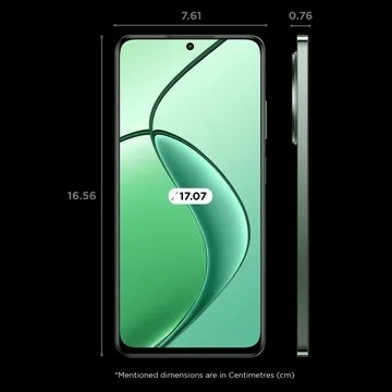 realme 12X 5G (woodland green, 4GB RAM, 128GB Storage) - Woodland green, 4GB-128GB