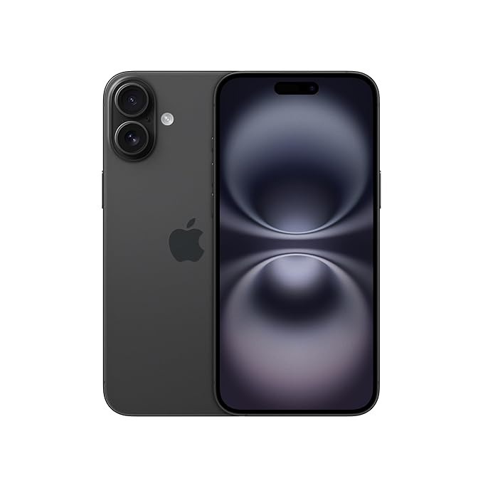 Apple iPhone 16 (Black, 128 GB)