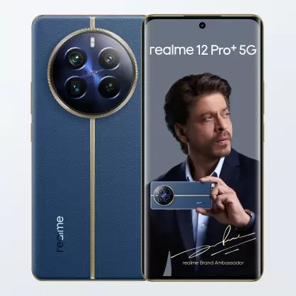 realme 12 Pro+ 5G (Submarine Blue, 12GB RAM, 256GB Storage) - submarine blue, 12Gb-256GB