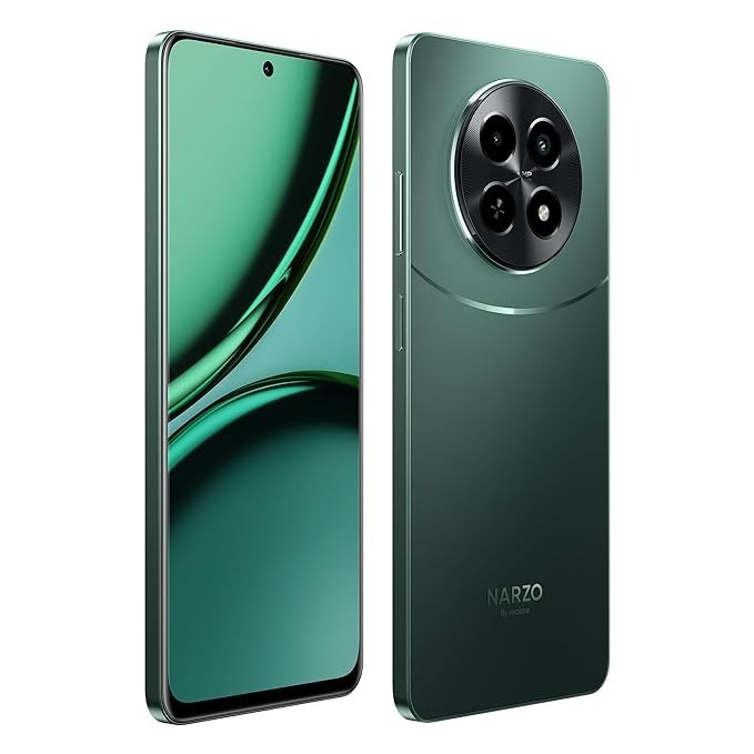 realme NARZO 70x 5G（Forest Green, 6GB RAM,128GB Storage） - forest green, 6GB-128GB