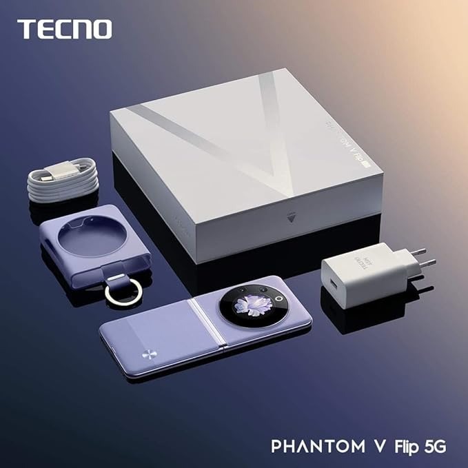 TECNO Phantom V Flip 5G (Mystic Dawn 16Gb Ram, 256Gb Storage) - Mystic Dawn, 8GB-256GB