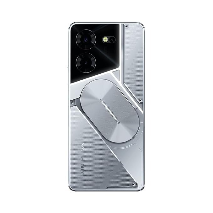 Pova 5 Pro 5G (silver, 8GB RAM,128GB Storage) - silver, 8GB-128GB