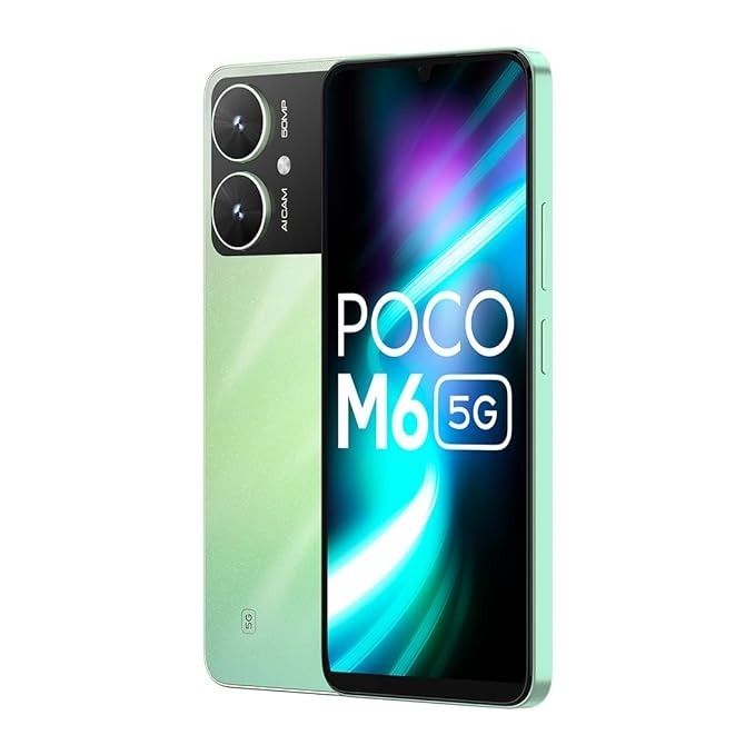 POCO M6 5G (green, 256 GB)  (8 GB RAM) - green, 8GB-256GB