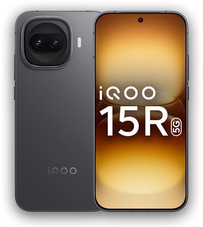 iQOO 15R (Triumph Silver, 12GB RAM, 512GB Storage)