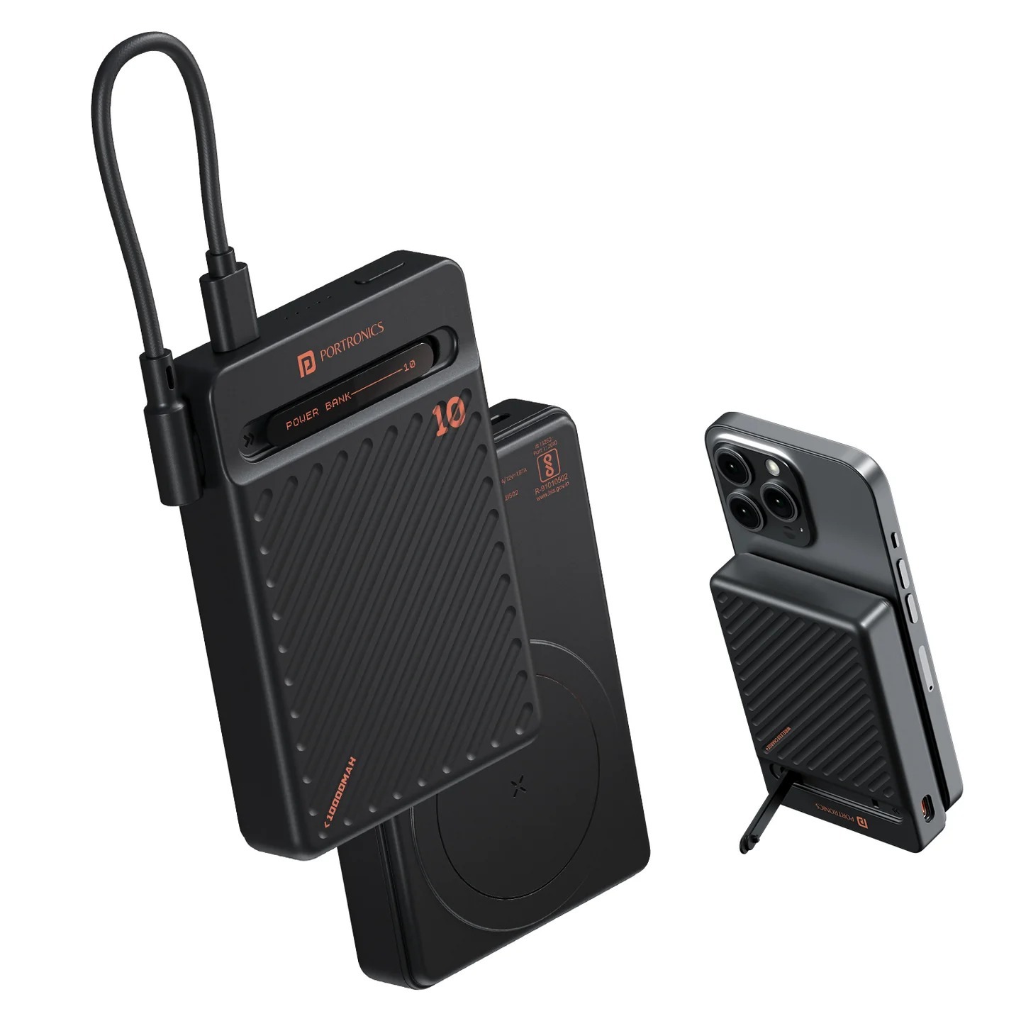 PORTRONICS  CHYRO  (10000MAH ,20WATT FAST CHARGING)