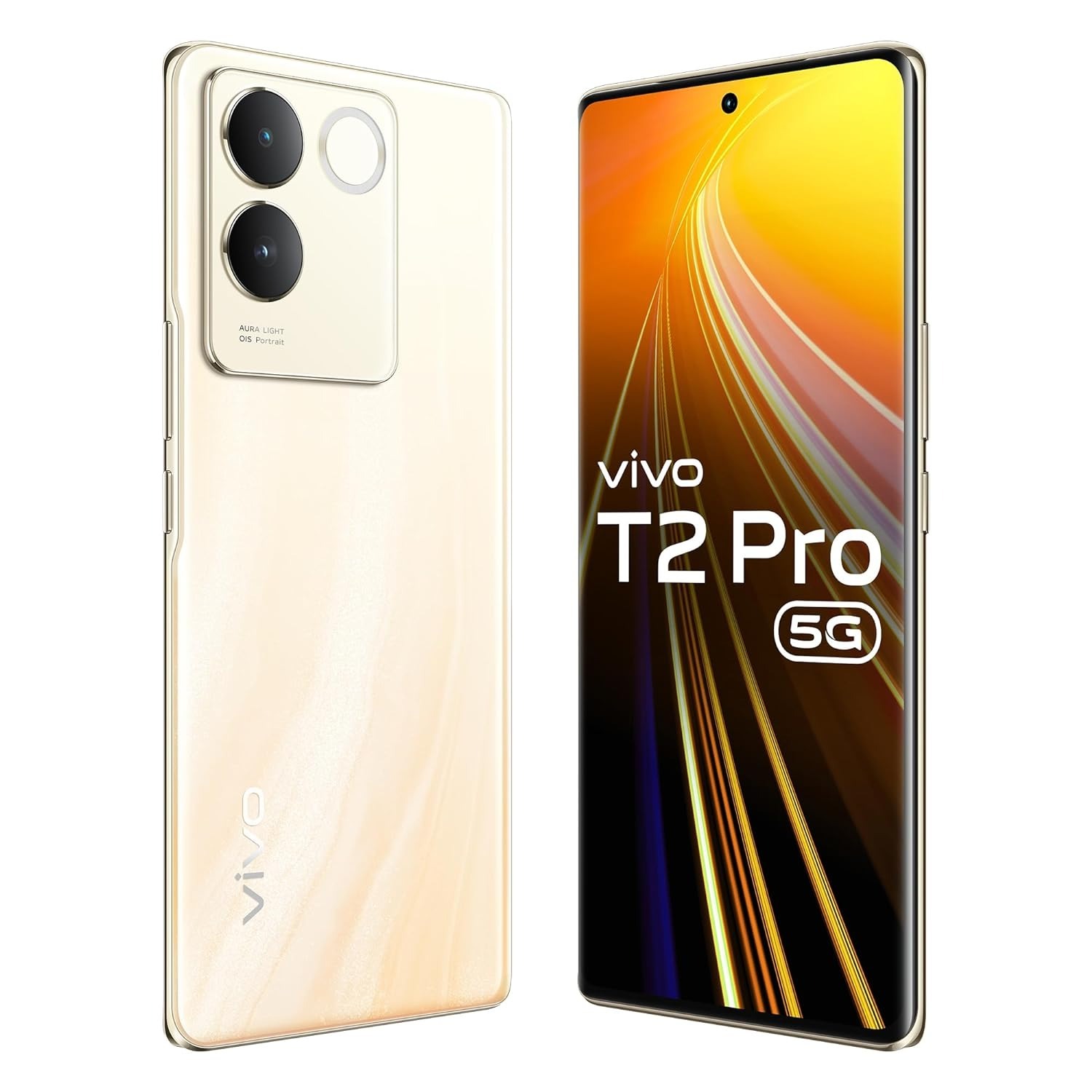 vivo T2 Pro 5G (Dune Gold, 128 GB)  (8 GB RAM) - Gold, 8GB-128GB