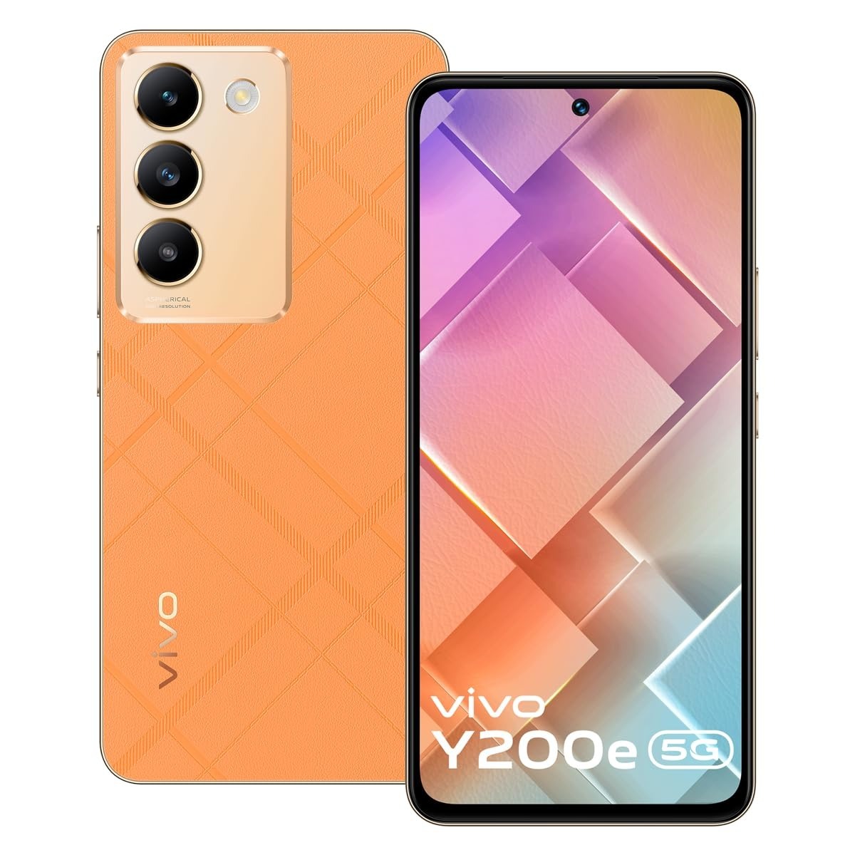 Vivo Y200e 5G (Saffron Delight, 6GB RAM, 128GB Storage) - saffron delight, 6GB-128GB