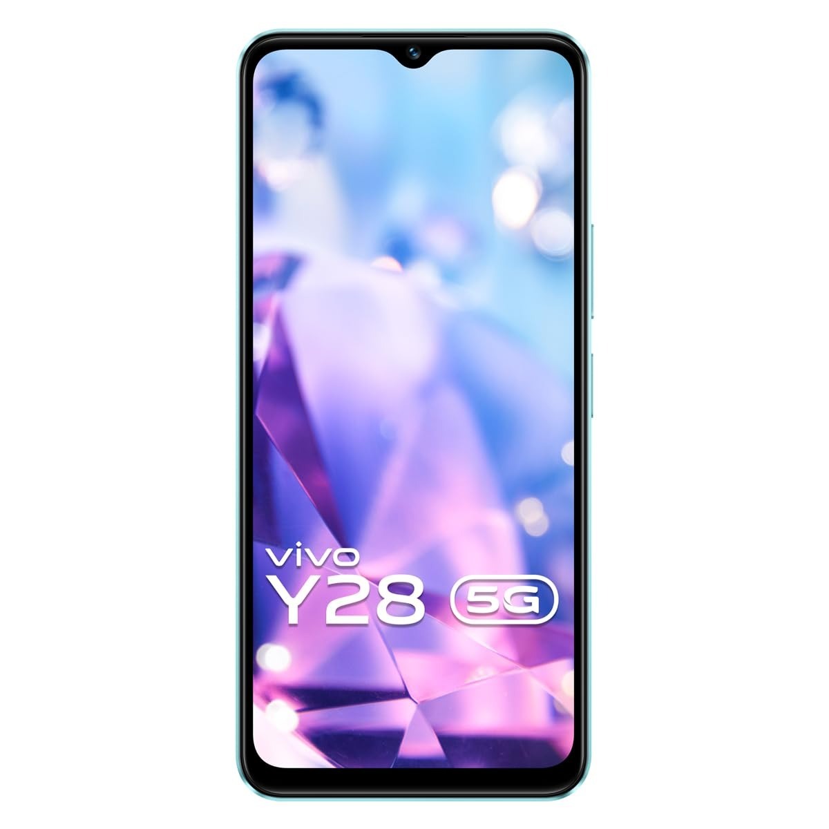 vivo Y28 5G (glitter aqua, 6GB RAM, 128GB Storage) - glitter aqua, 6GB-128GB