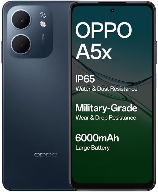 OPPO A5x  ( Midnight Blue  4 GB +128GB)
