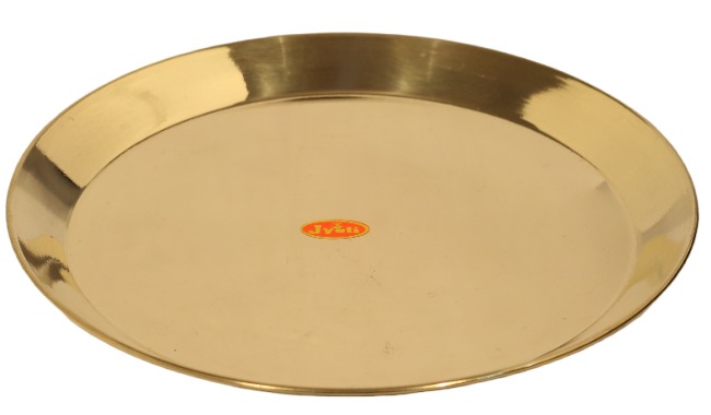 LAXMI,MUJ Br Arti Plate Plain Laxmi - Size-6, Bh Arti Plate Laxmi-380, Wirdth-6"