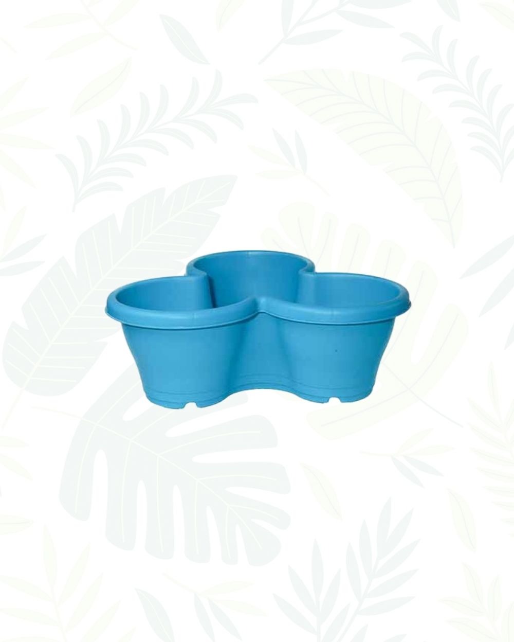 FLOWER TOWER PLANTER - 17 Inch, Blue