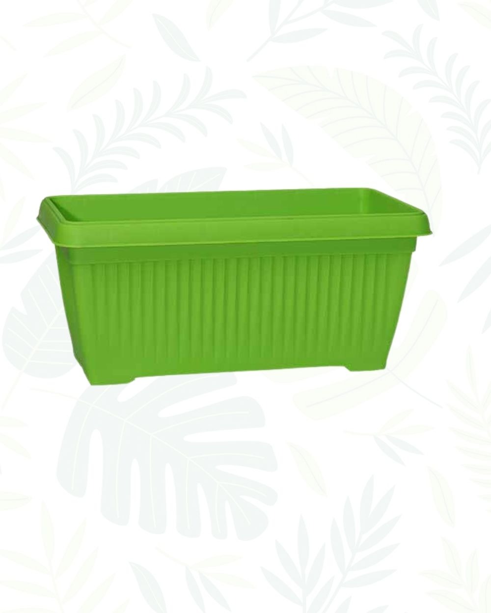 BELLO RECTANGLE PLANTER - 11.8 Inch, Green