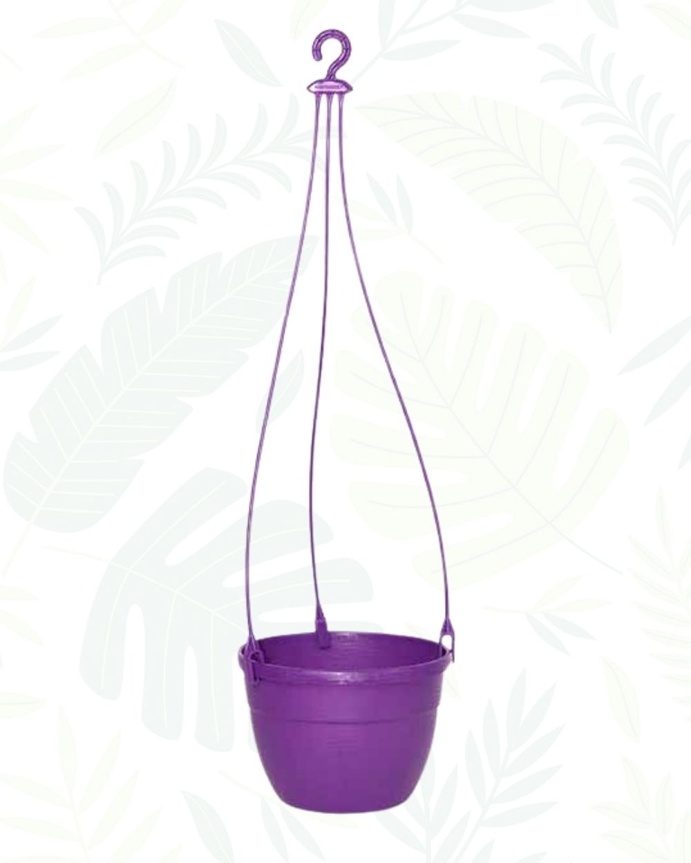 CORSICA HANGING BASKET PLANTER - 7 Inch, Purple