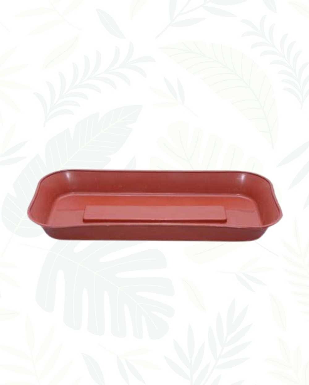 PLANTER BOTTOM TRAY - 3 no., TERRACOTTA