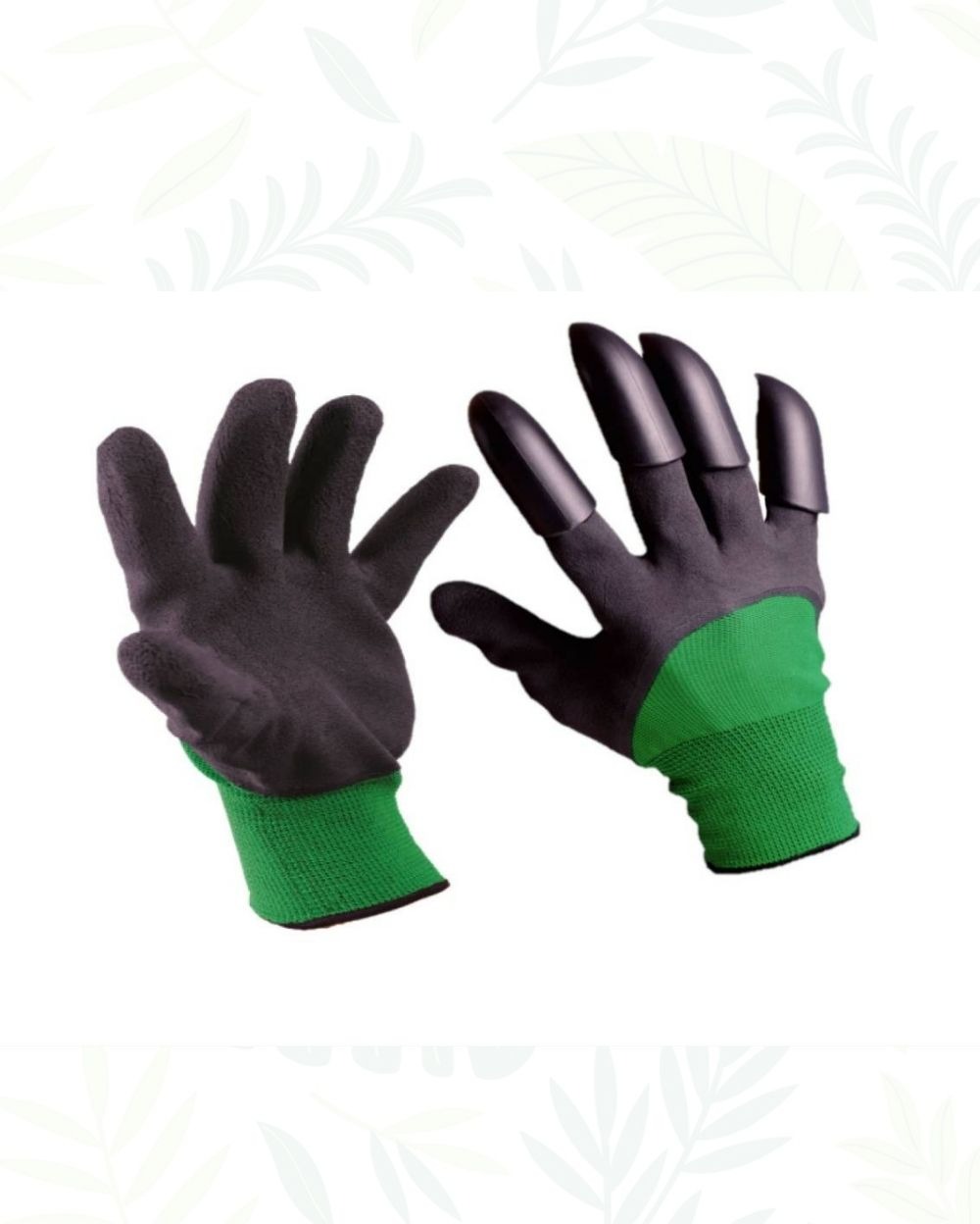 GARDENING GLOVES - Black And Green