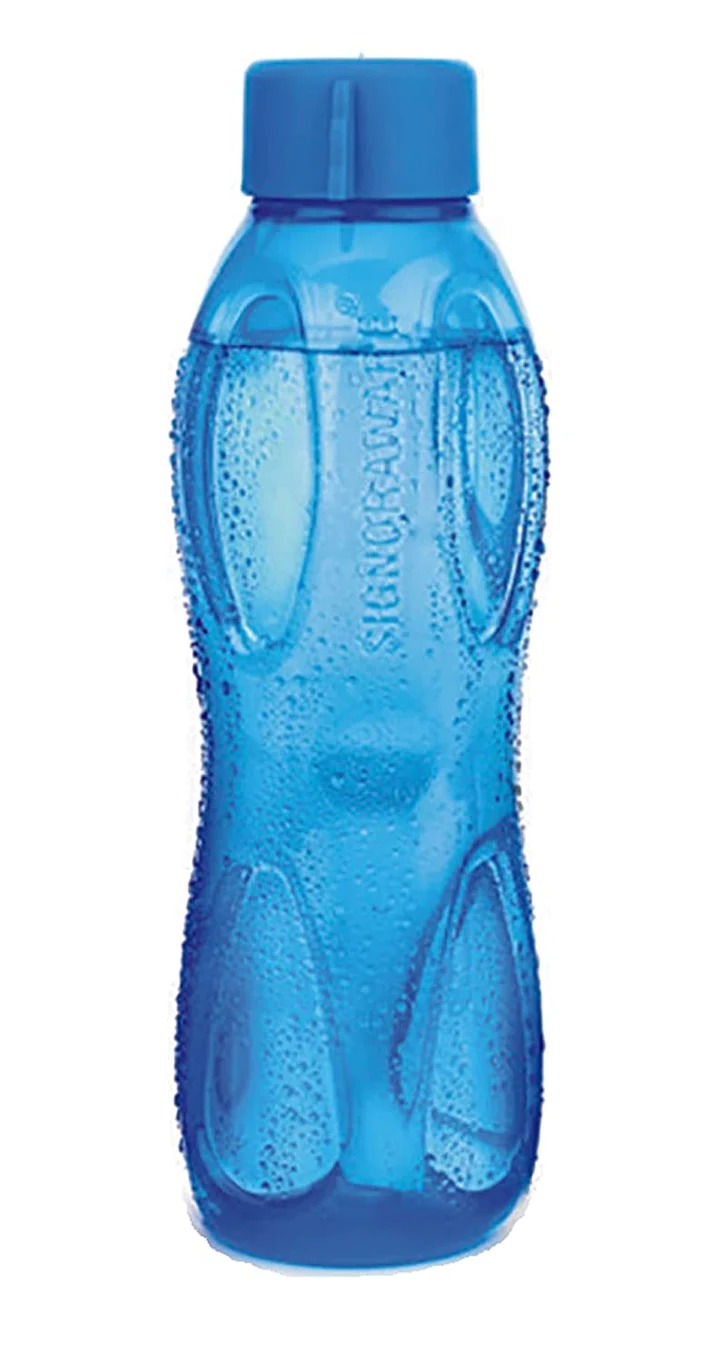 Standard Plastic Water Bottle - Blue