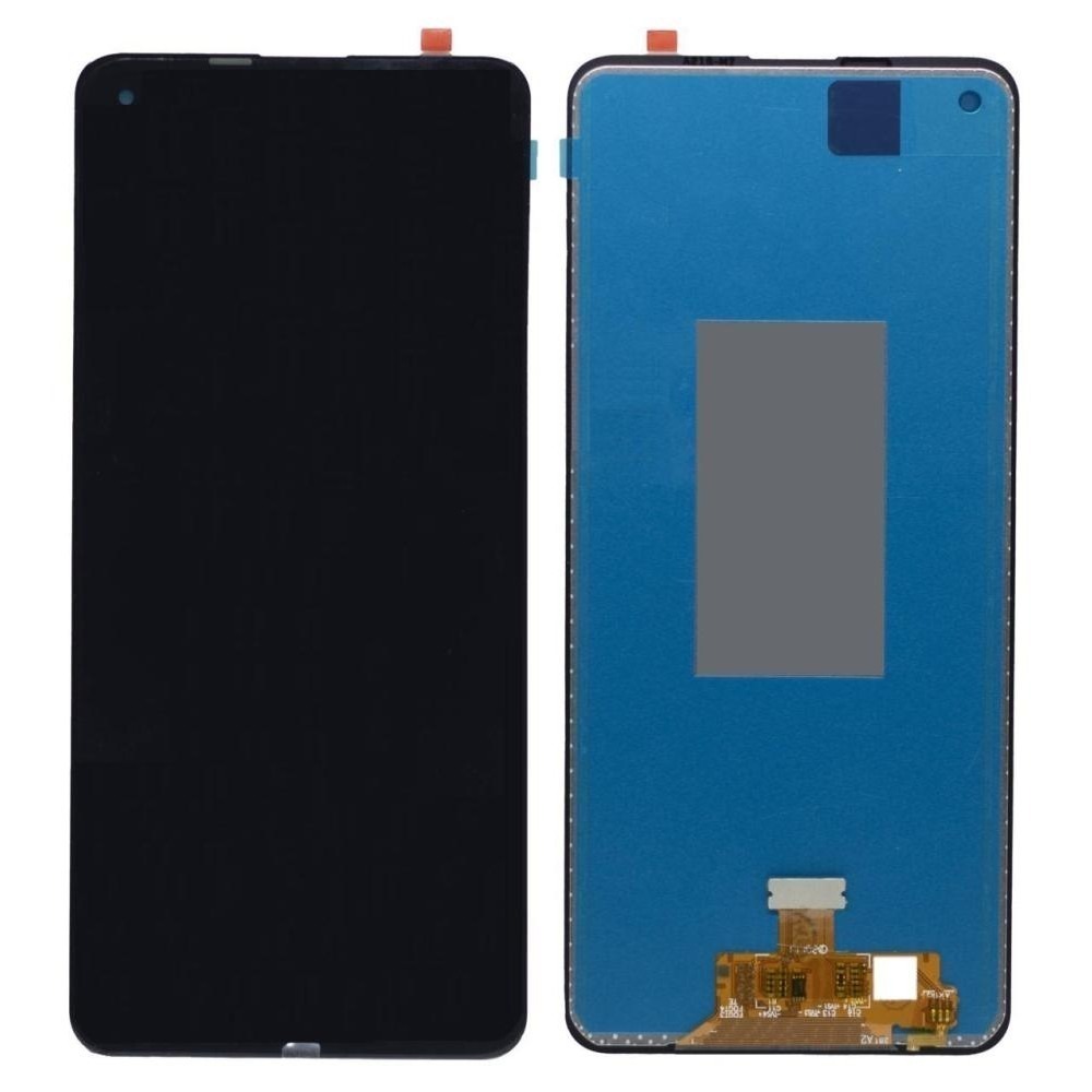 LCD with Touch Screen for Samsung Galaxy A21s - White (display glass combo folder)