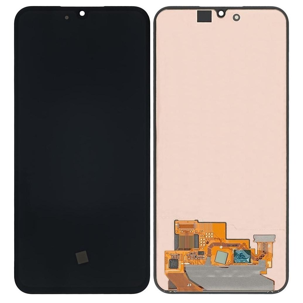 LCD with Touch Screen for Samsung Galaxy A34 5G - Lime (display glass combo folder)