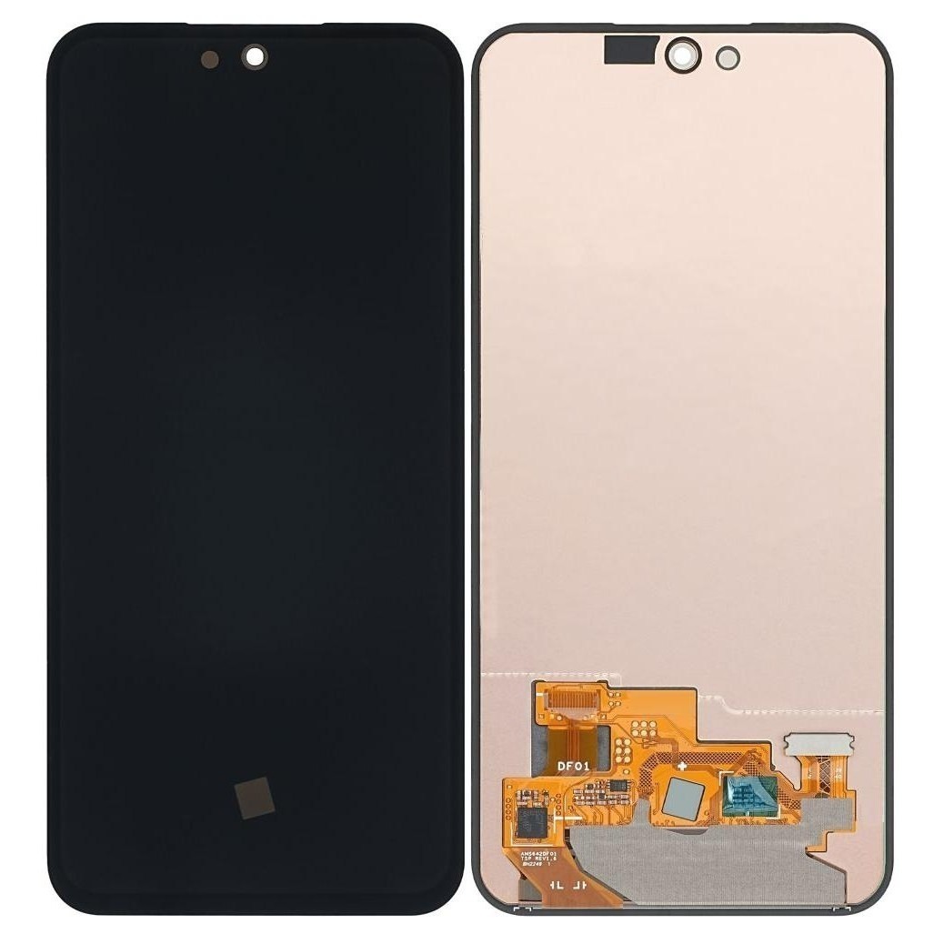 LCD with Touch Screen for Samsung Galaxy A54 - Black (display glass combo folder)