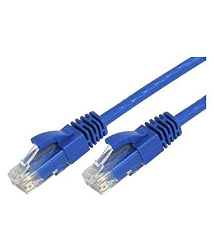 1.5 Meters / 5 Feet - RJ45 CAT 6 Ethernet Patch/LAN Cable for Router Modem Computer Laptop - Blue/Random Color