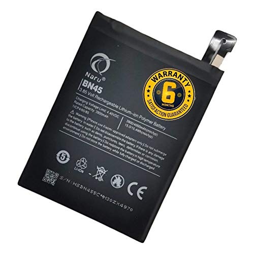 Naru Compatible BN45 Mobile Battery for Redmi Note 5 Pro (4000mAh Battery) 6 Months Warranty