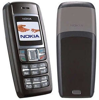 Refurbished Nokia 1600 (Single SIM, 1.4 Inch Display, Black) - Superb Condition, Like New