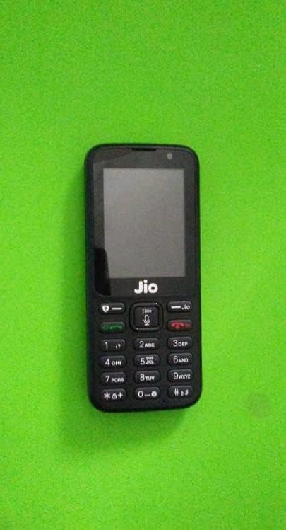 Refurbished JIO PHONE Random Model 2.4 LCD 2000mAh With Charger And Battery Random Model - Black