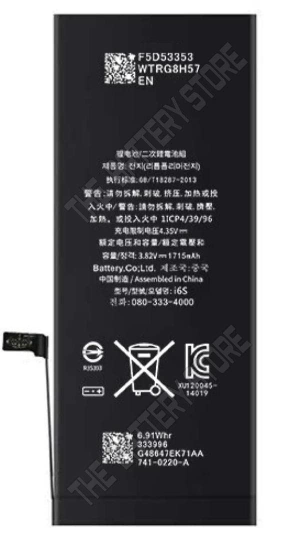  Original 2340 mah Battery for iPhone 6S A1700 A1688 A1633 with 1 Year Warranty (for iPhone 6S A1700 A1688 A1633)